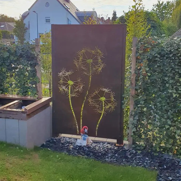 Cortenstaal Schutting 110 x 5 x 180 cm | Paneel | Tuinscherm Bel Air