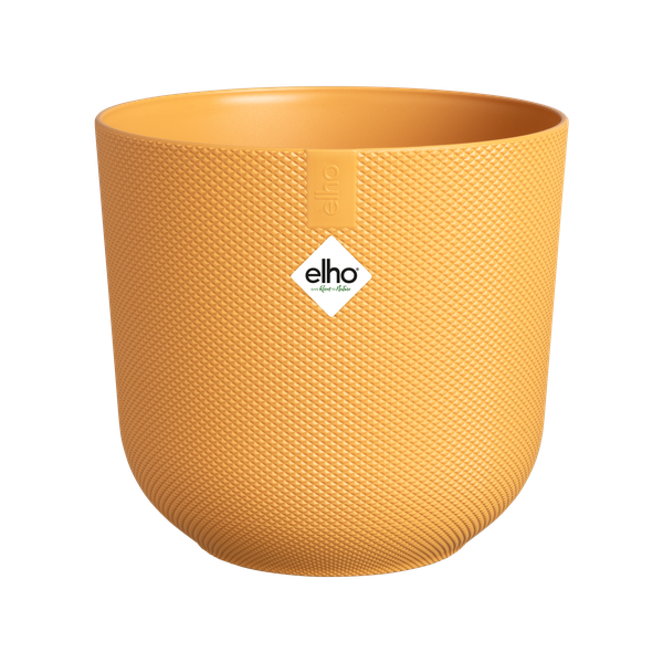 Pot elho Jazz Round amber yellow - D19 x H18