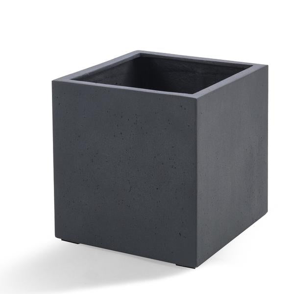 Pot Grigio Cube Antraciet - D40 x H40