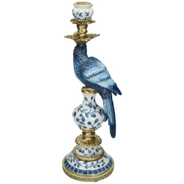 Kandelaar - Dutch Blue Parrot ↑ 40 cm - Rechts