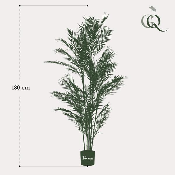 Kunstplant - Chamaedorea Elegans - Bergpalm - 180 cm