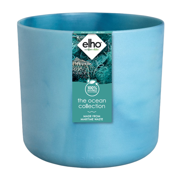 Pot Elho Ocean Round atlantic blue - D18 x H17