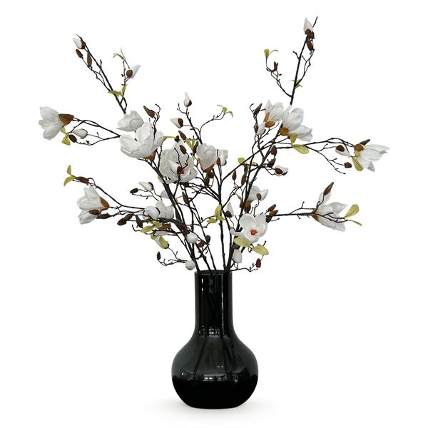 Kunstbloemen Solo - Crème - Magnolia Branches - x 4 - 105cm