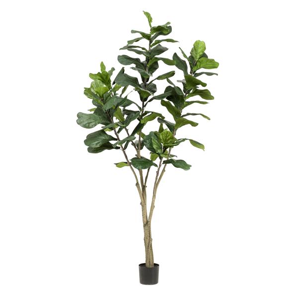 Kunstplant - Ficus Lyrara - Tabaksplant - 210cm