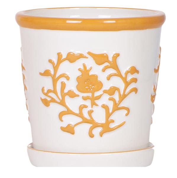 Kolibri Home I Malaga pot - Orange - Ø12cm