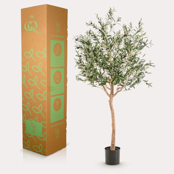 Kunst Olijfboom -  Olea europaea - Olijfboom - 180 cm