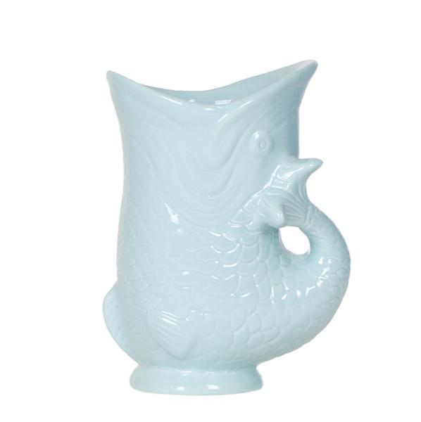 Kolibri Home | Fish  - Turquoise - Ø9cm