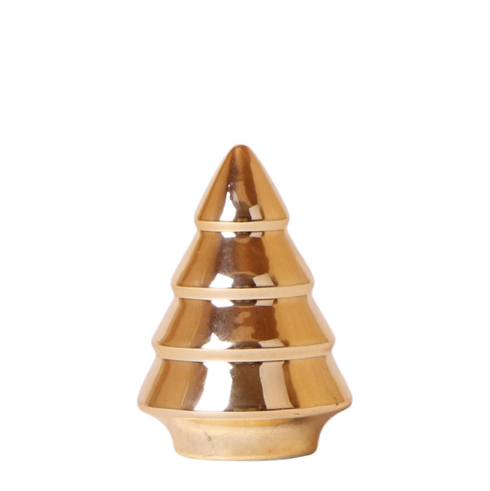 Kolibri Home | Ornament - Decoratie beeld Kerstboom - ↕12cm - Goud