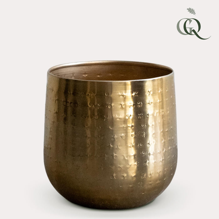 Plantenpot - Goud -Gina Da Karakter  - S - H16 W16