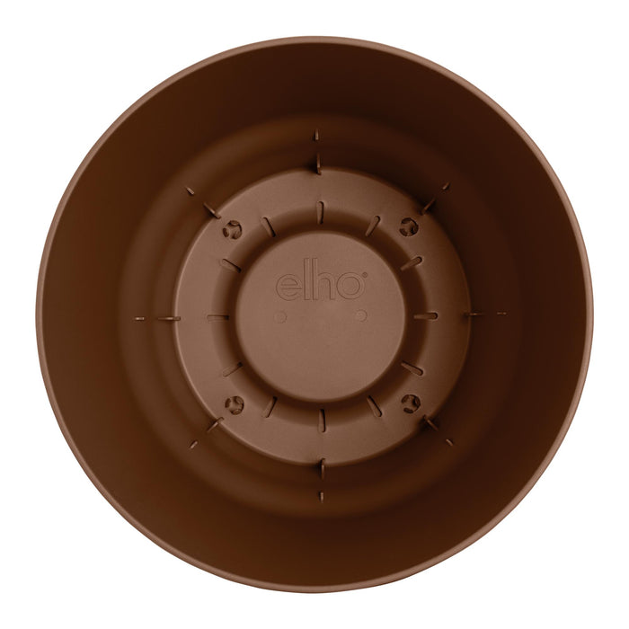 Pot elho Greenville Round bruin - D14 x H13 - Plantenpot