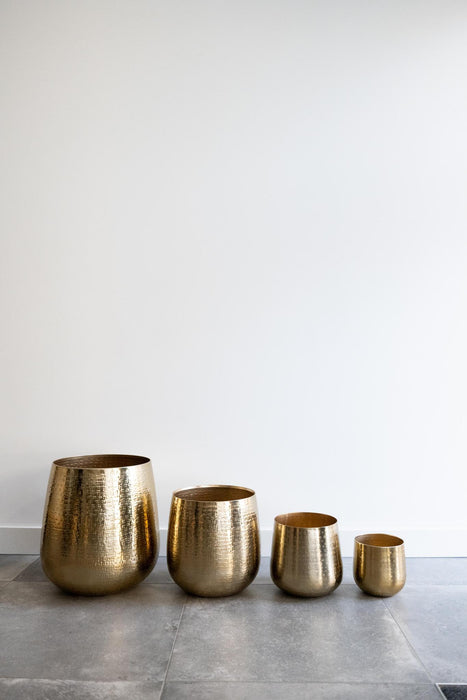 Plantenpot - Goud -Gina Da Karakter  - L - H30 W28