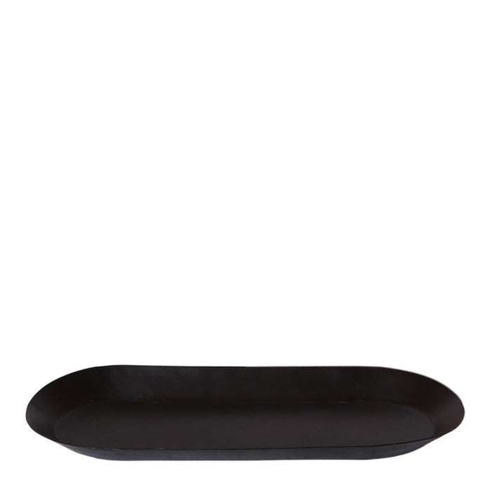 Kolibri Home | Plate oval - Ovale dienblad Ø30cm - Black