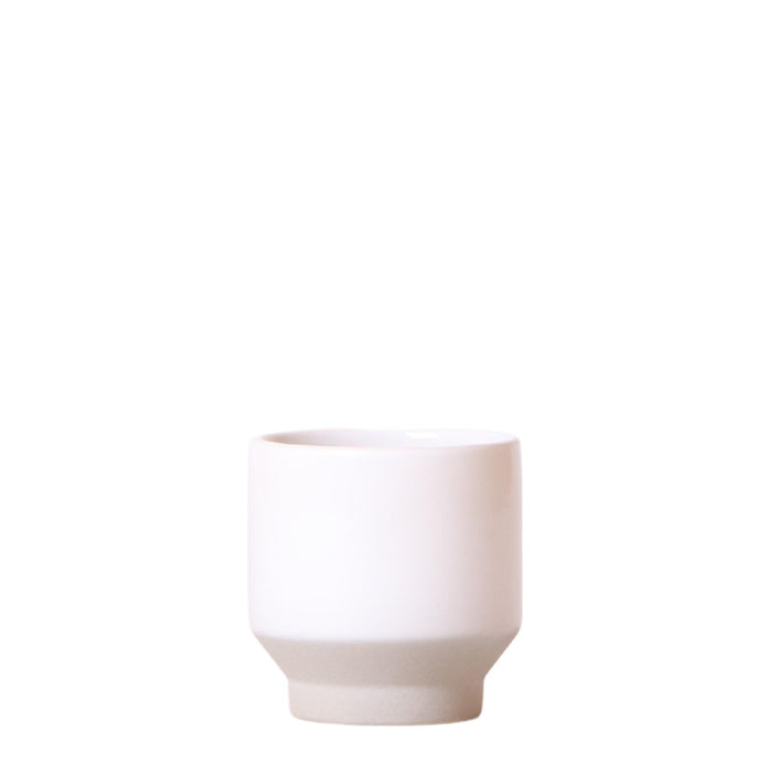 Kolibri Home | Harmony bloempot - Witte keramieken sierpot - Ø6cm