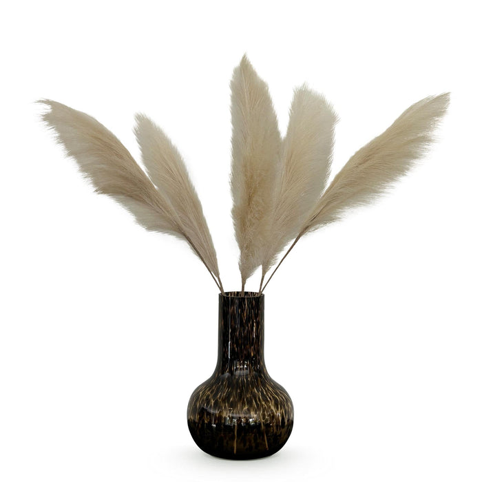 Kunstbloemen Solo - x 6 - 115cm - Pampas Plumes - Crème