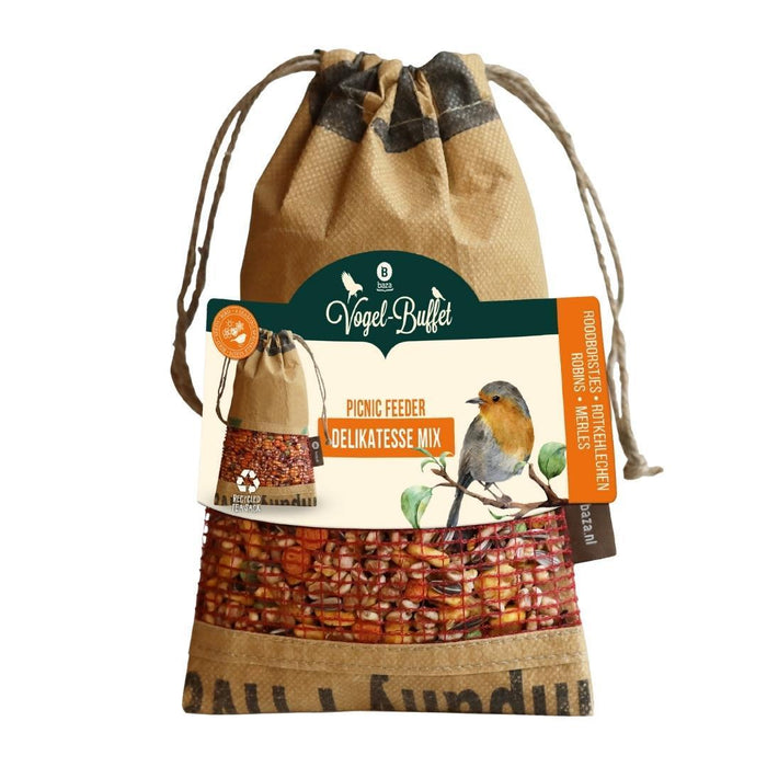 Bird-Buffet | Picknick voor buitenvogels | 300 gram - Roodboorstjes & Vinken