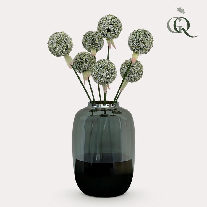 Kunstbloemen Solo - x 7 - 70 cm - Allium Flower - White