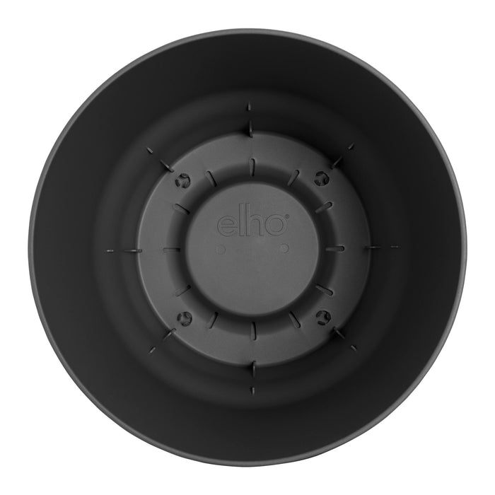 Pot elho Greenville Round zwart - D14 x H13 - Plantenpot